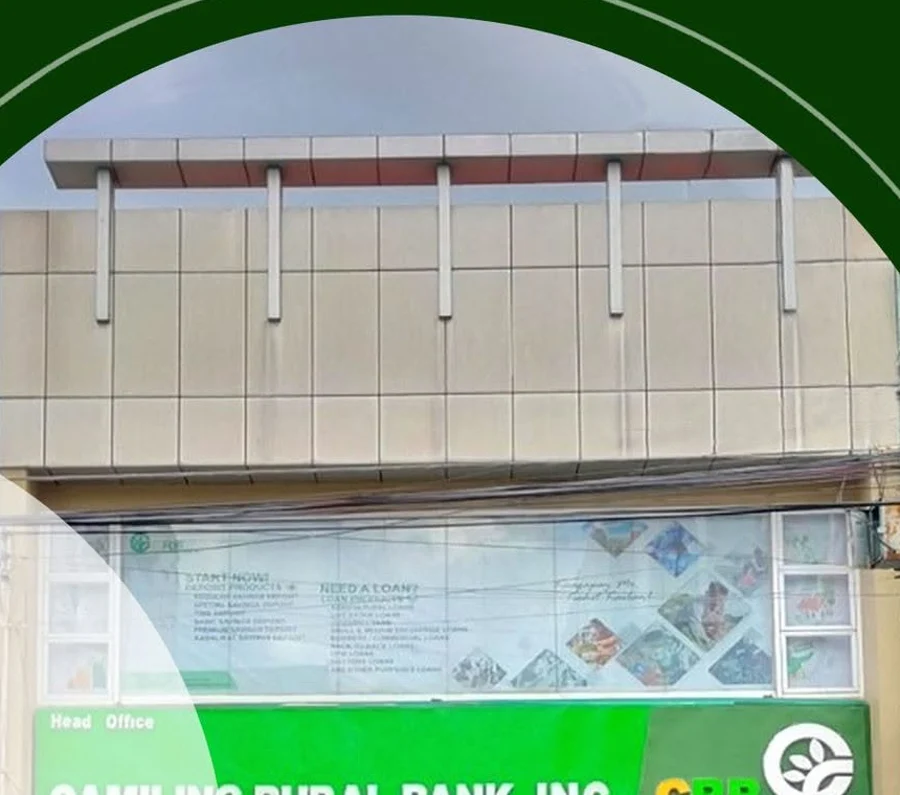 Camiling Rural Bank head office building