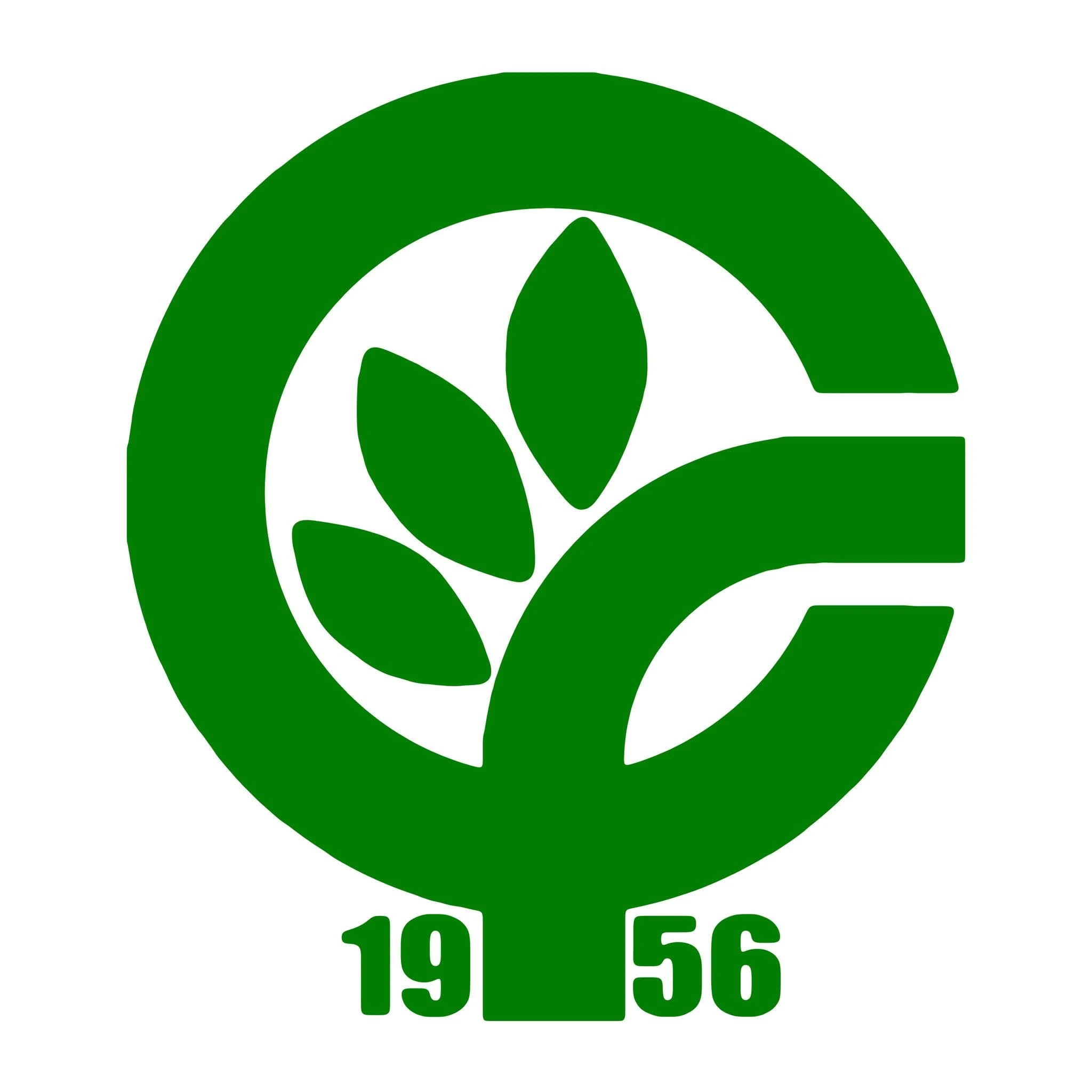 CRB green leaf emblem, 1956