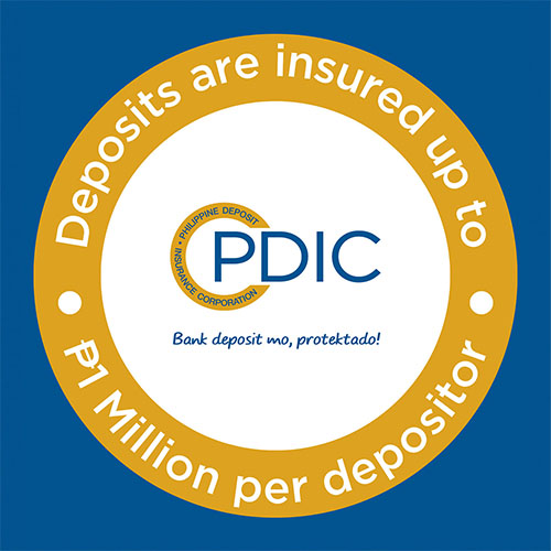 PDIC deposit insurance up to one million pesos per depositor