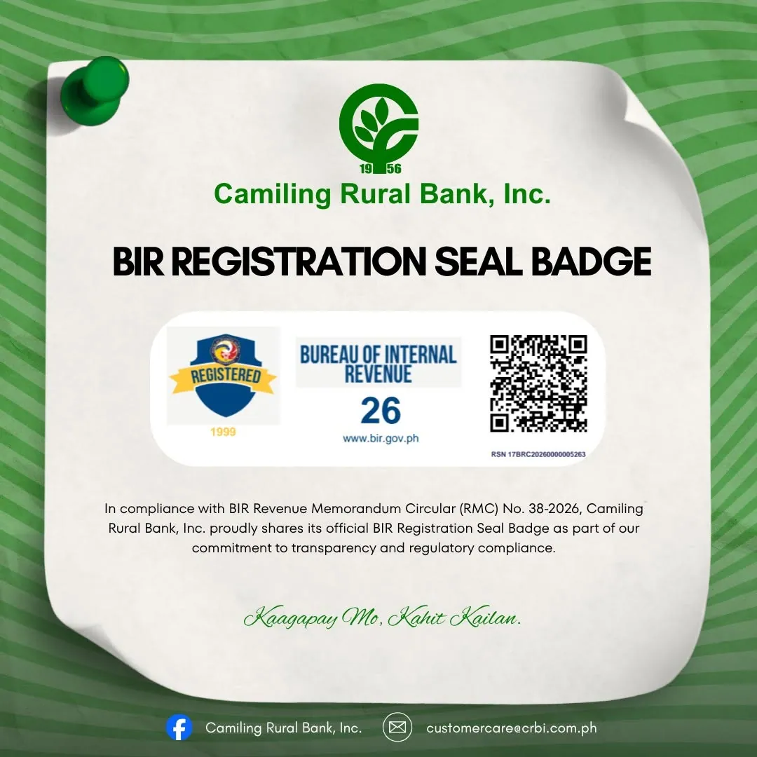 BIR Registration — CRB informational poster