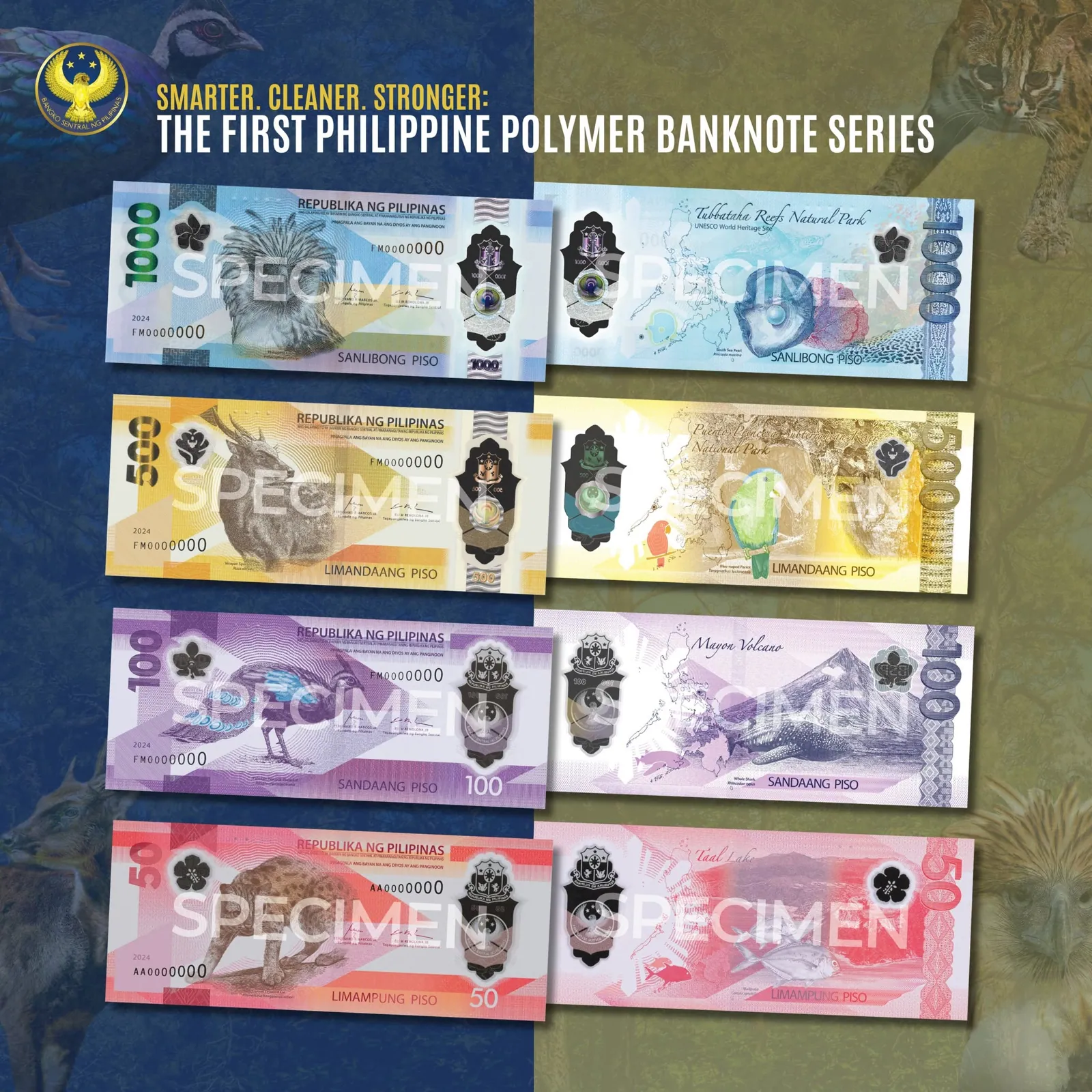 Polymer Banknote Series — CRB informational poster